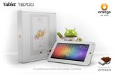 Tablet Orange Tb700 1.2ghz Wifi